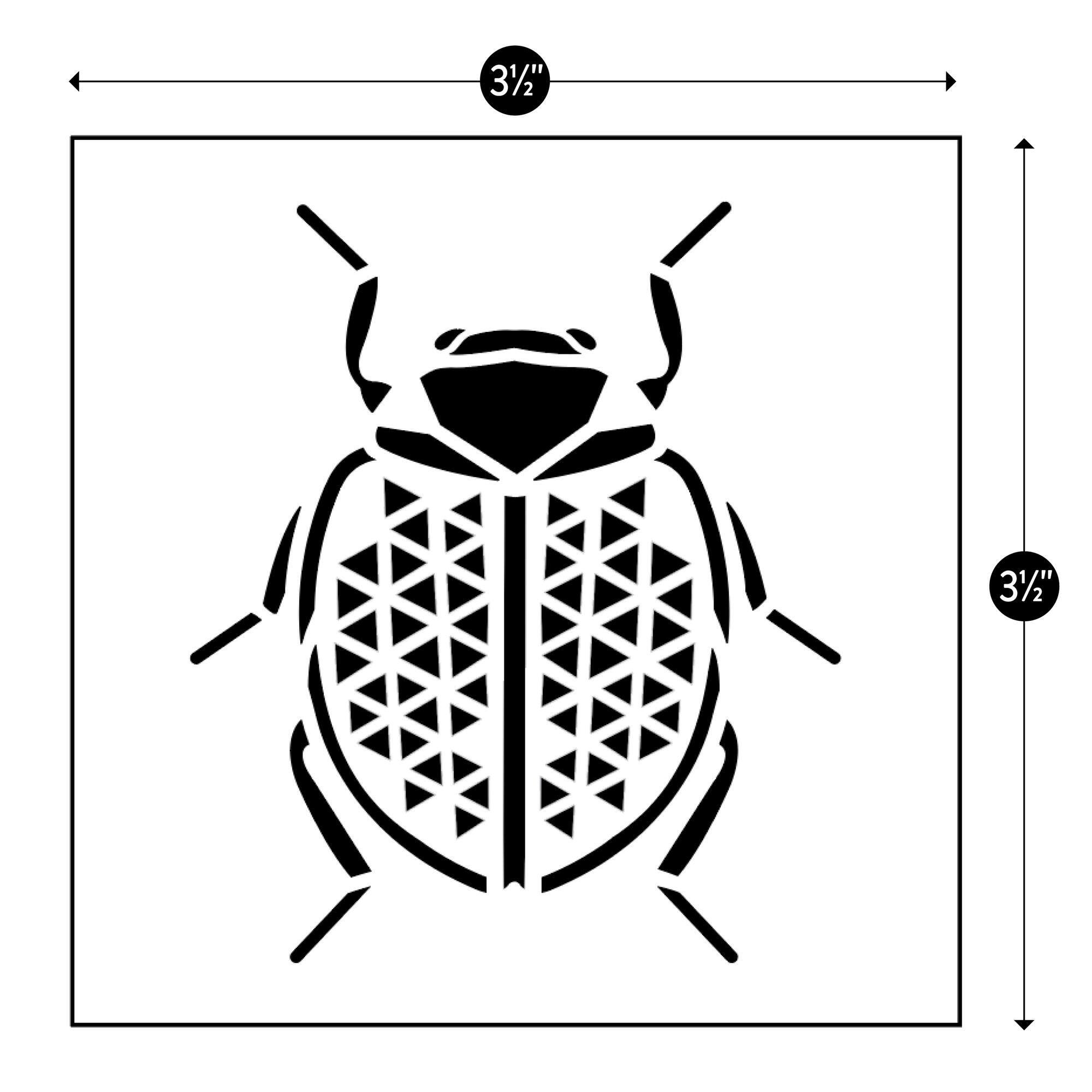 Jonathan Adler x Michaels 3.5" Scarab Stencil